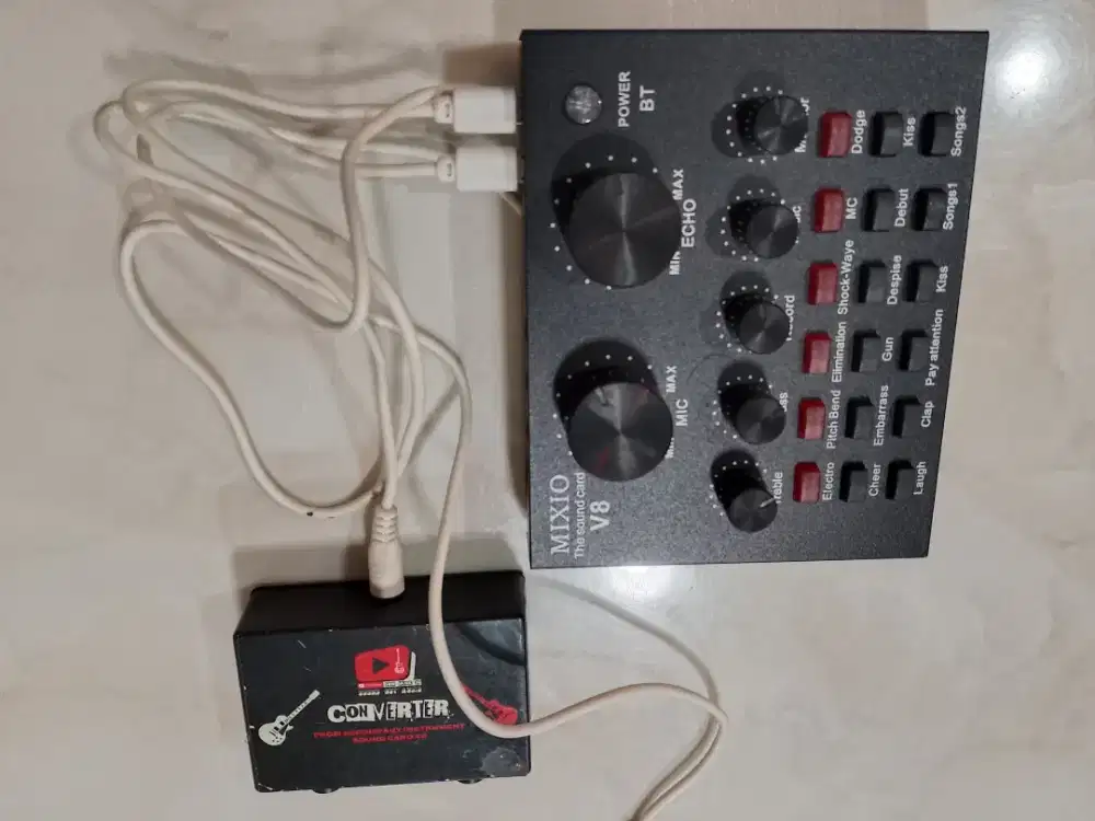 SOUNDCARD V8 + COVERTER