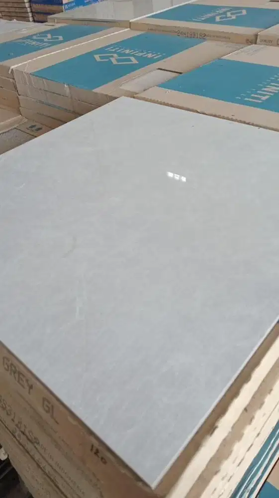 Infiniti granite Tile ( grey Glossy )