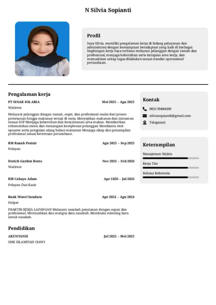 Mencari pekerjaan