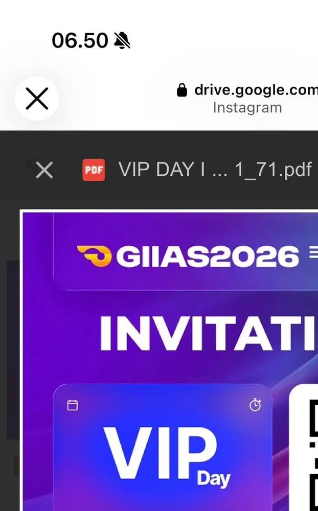 Tiket VIP GIIAS 2026