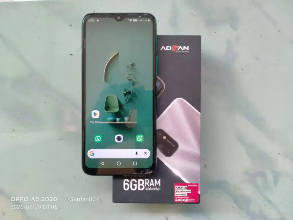 HP Advan G9 pro 4G ram 6/64gb Normal semua