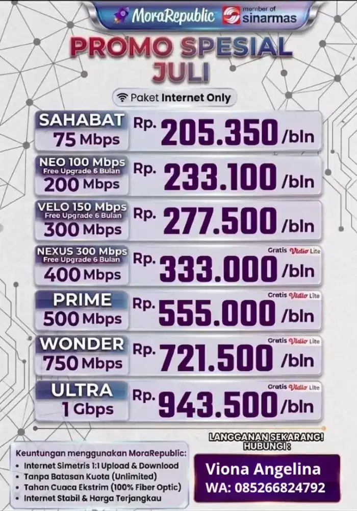 wifi myrepublic promo & gratis jasa pasang