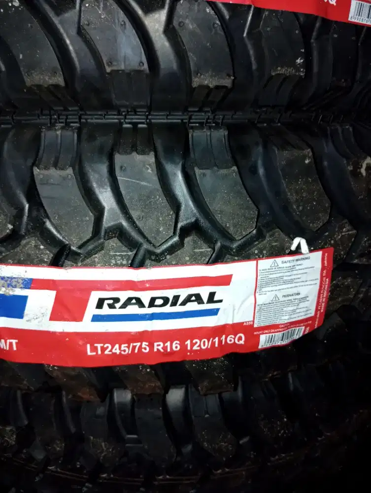 Jual ban ukrn 245/75 ring 16 merk GT radial