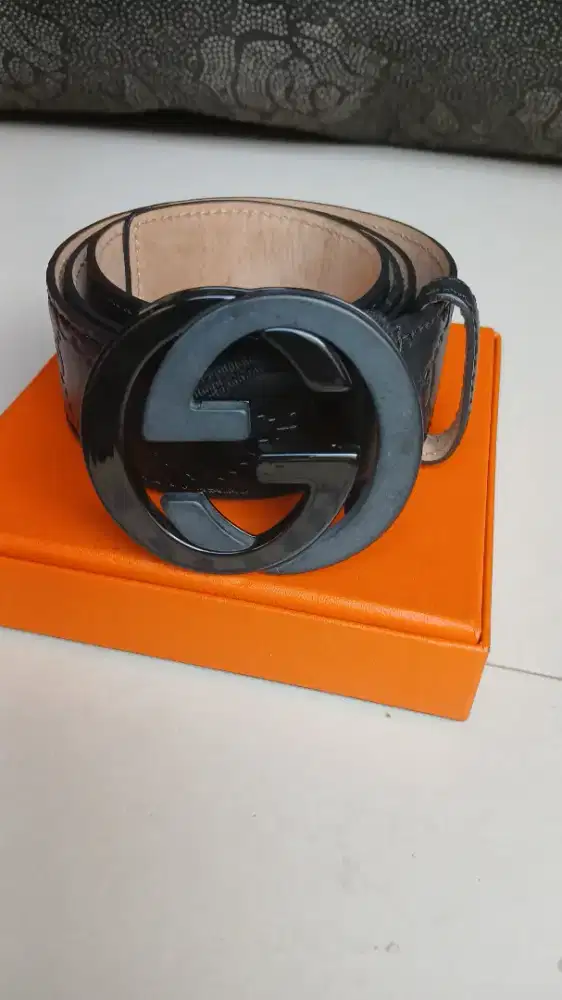 Ikat pinggang wanita merk Gucci ori