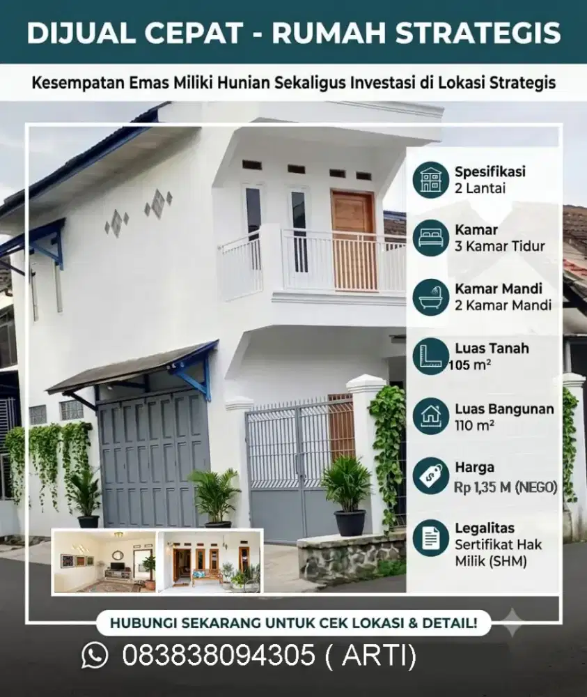 Jual cepat rumah di Soreang Bandung, Lingkungan premium
