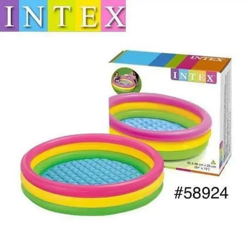 Intex Kolam renang anak bulat 86 x 25cm
