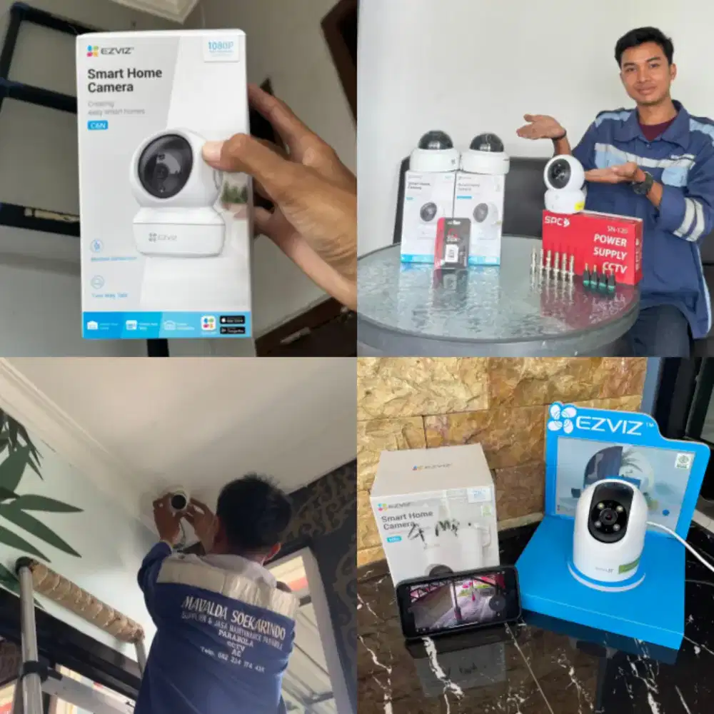PAKET CCTV EZVIZ, SIAP PAKAI