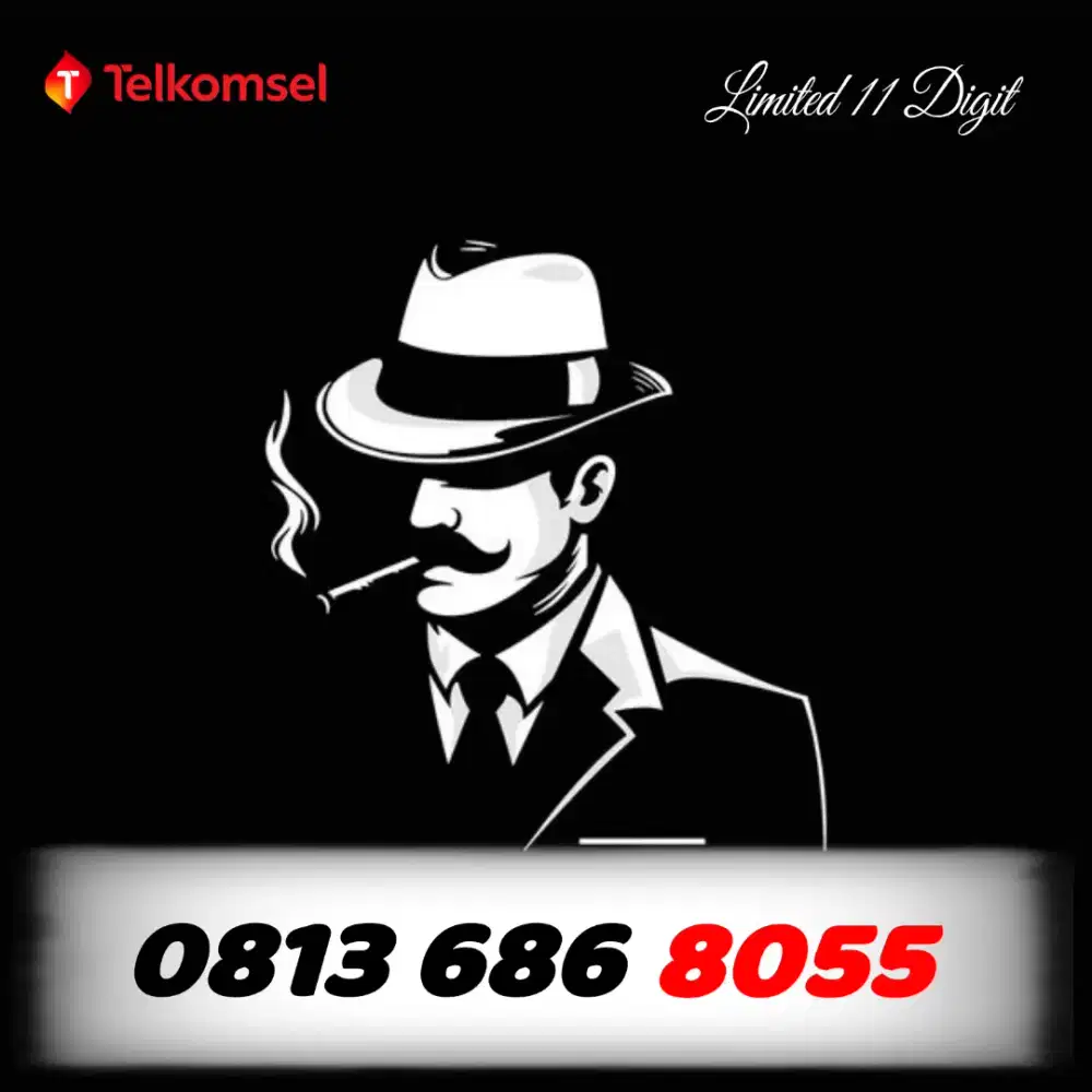 Nomor Cantik Simpati BOSS Kartu Perdana Telkomsel 11 Digit