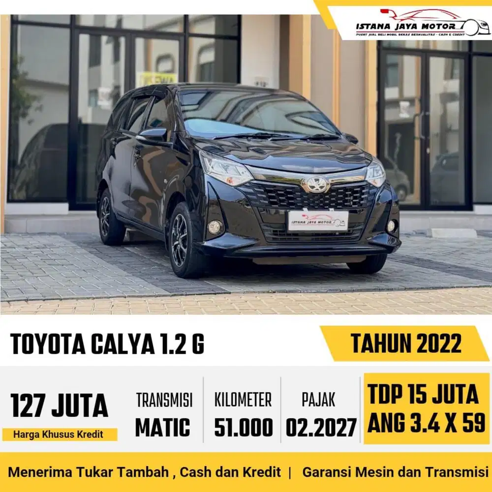 Toyota calya g at 2022