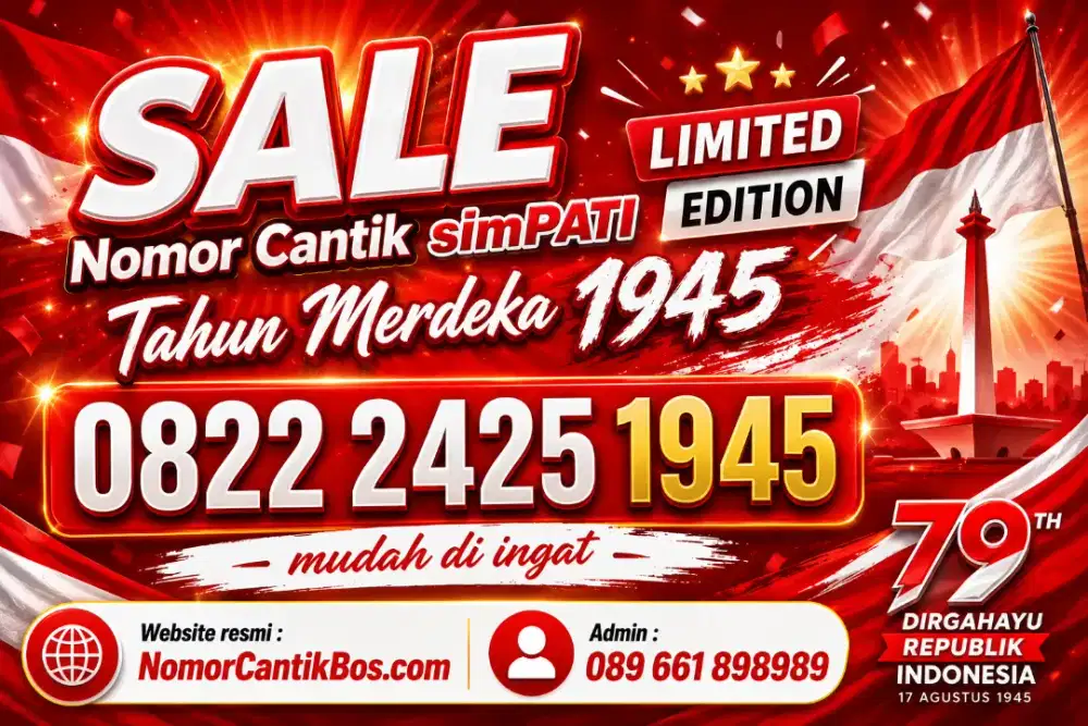 Nomor Cantik simPATI Tahun Merdeka 45