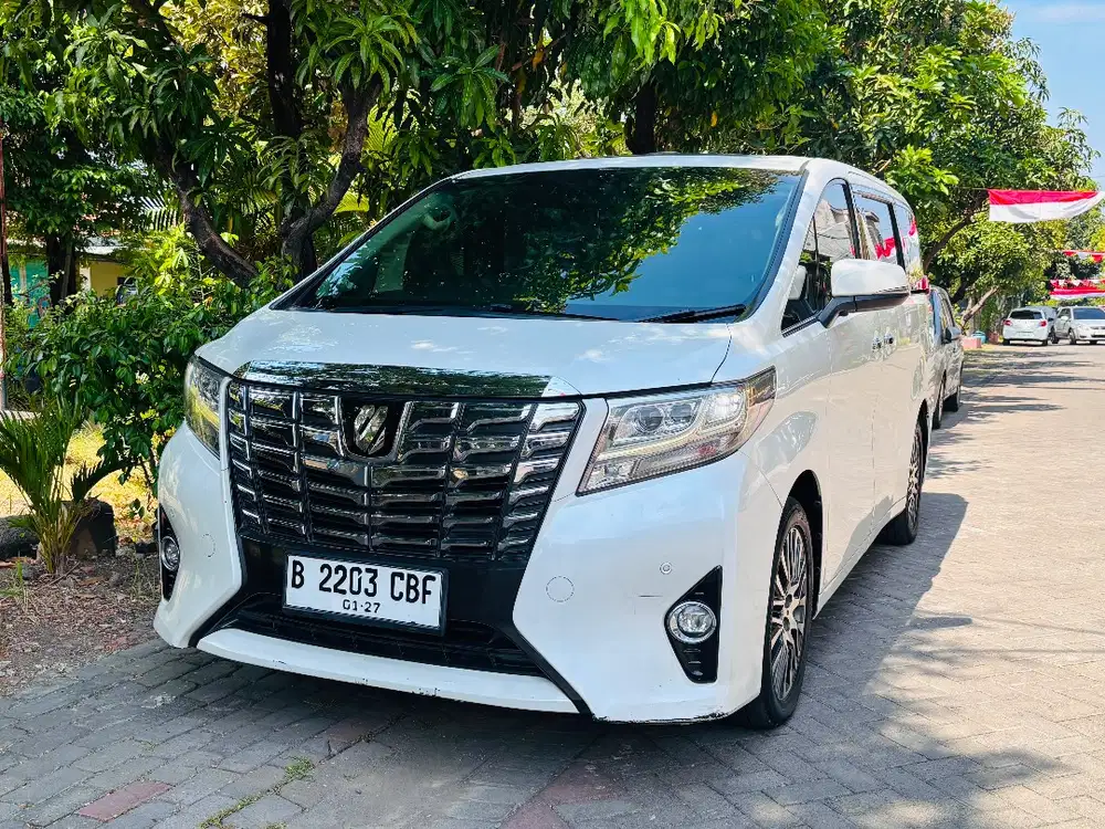 Toyota Alphard G ATPM AT 2016 Bisa Kredit DP Minim / TT