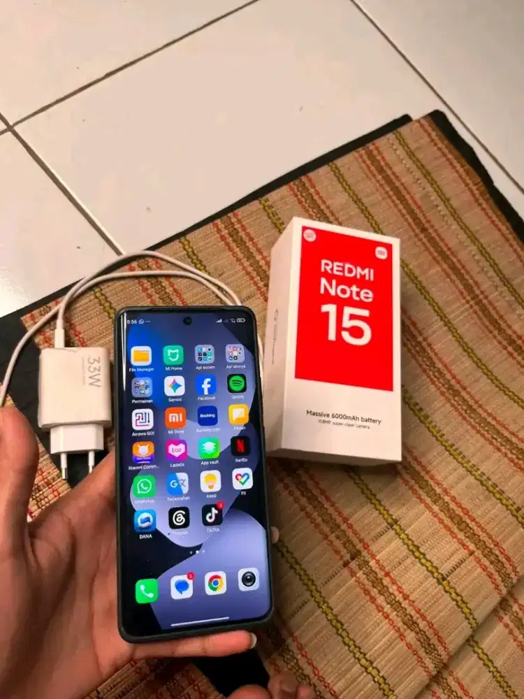 Redmi note 15 Ram 8/256 Fullset Like new