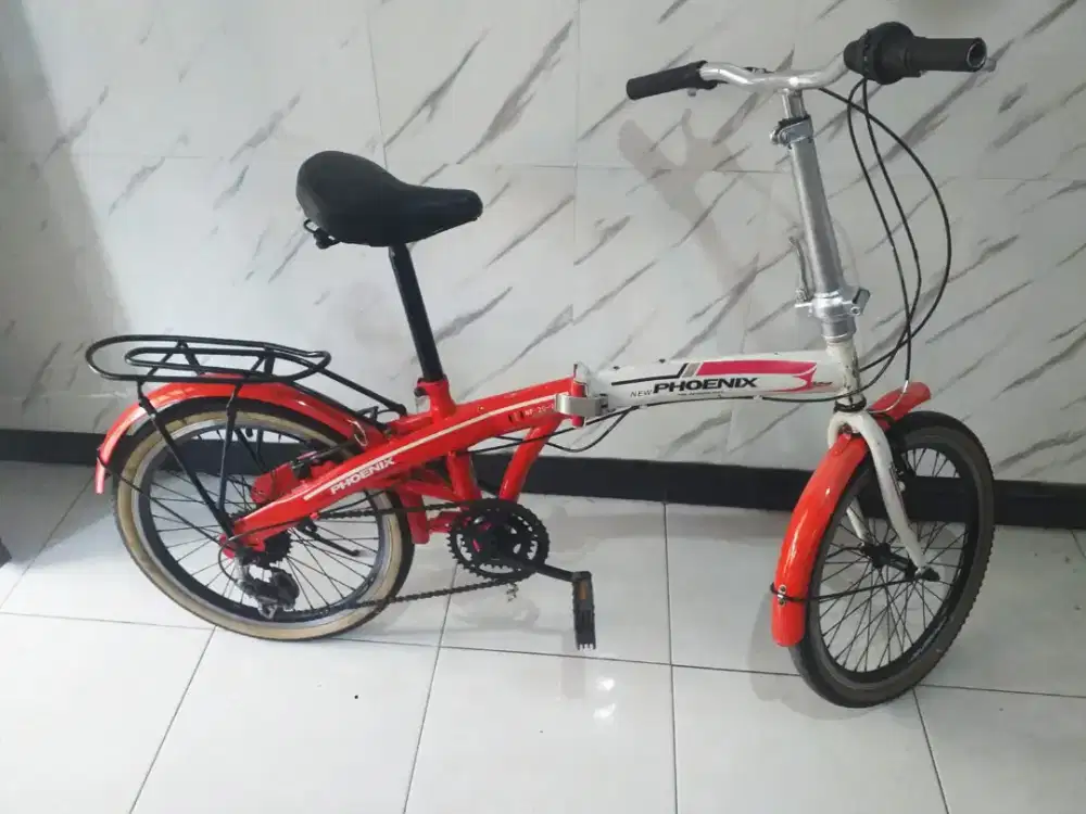 Sepeda lipat uk20 bekas