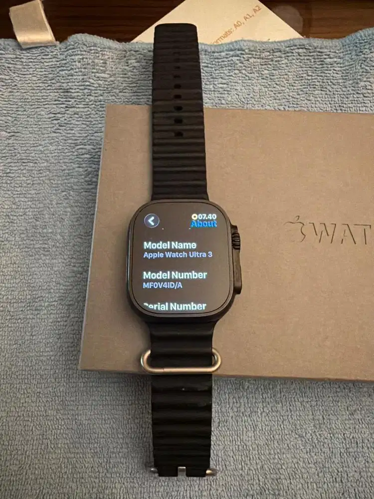 Di jual iwatch Ultra 3 berikut ocean band
