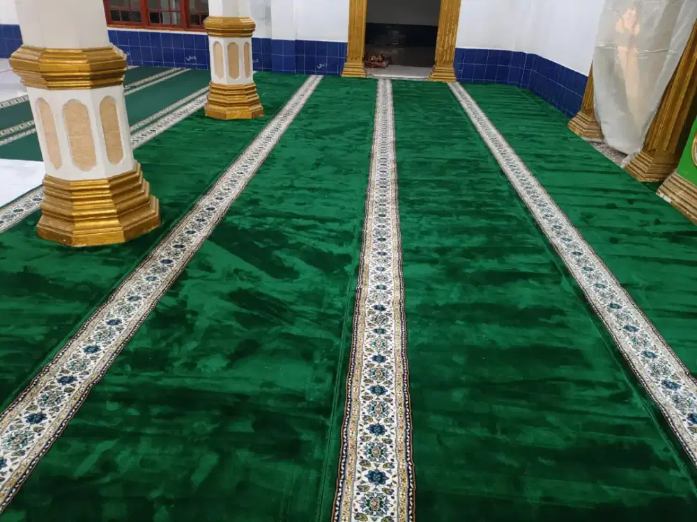 Ready Karpet Masjid Import Turki - Royal Padisah 23mm Gratis Pasang