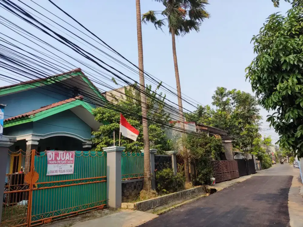 Rumah asri, luas, graha raya, Bintaro, alam sutera, BSD