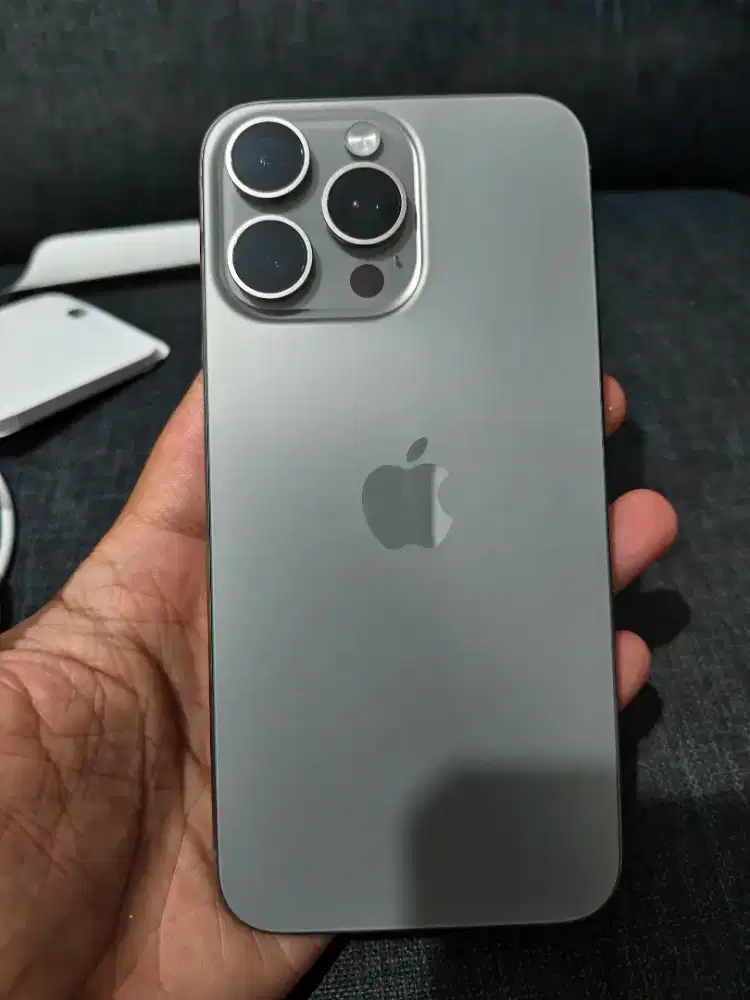 iphone 15 promax 256 natural titanium garansi resmi