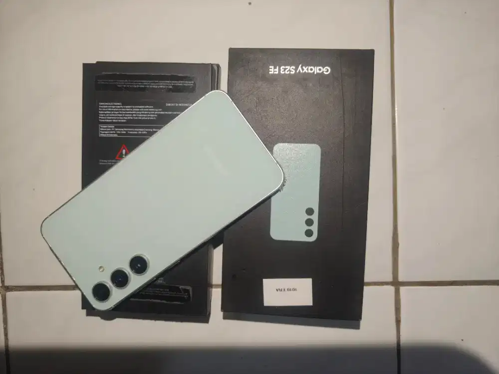 Samsung s23fe 5g 8/128 lengkap