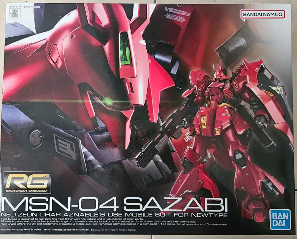 Bandai RG SAZABI 1/144 - NEW