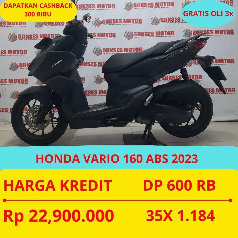 HONDA VARIO 160 ABS 2023 DP MURAH 600 RIBU GUYSS