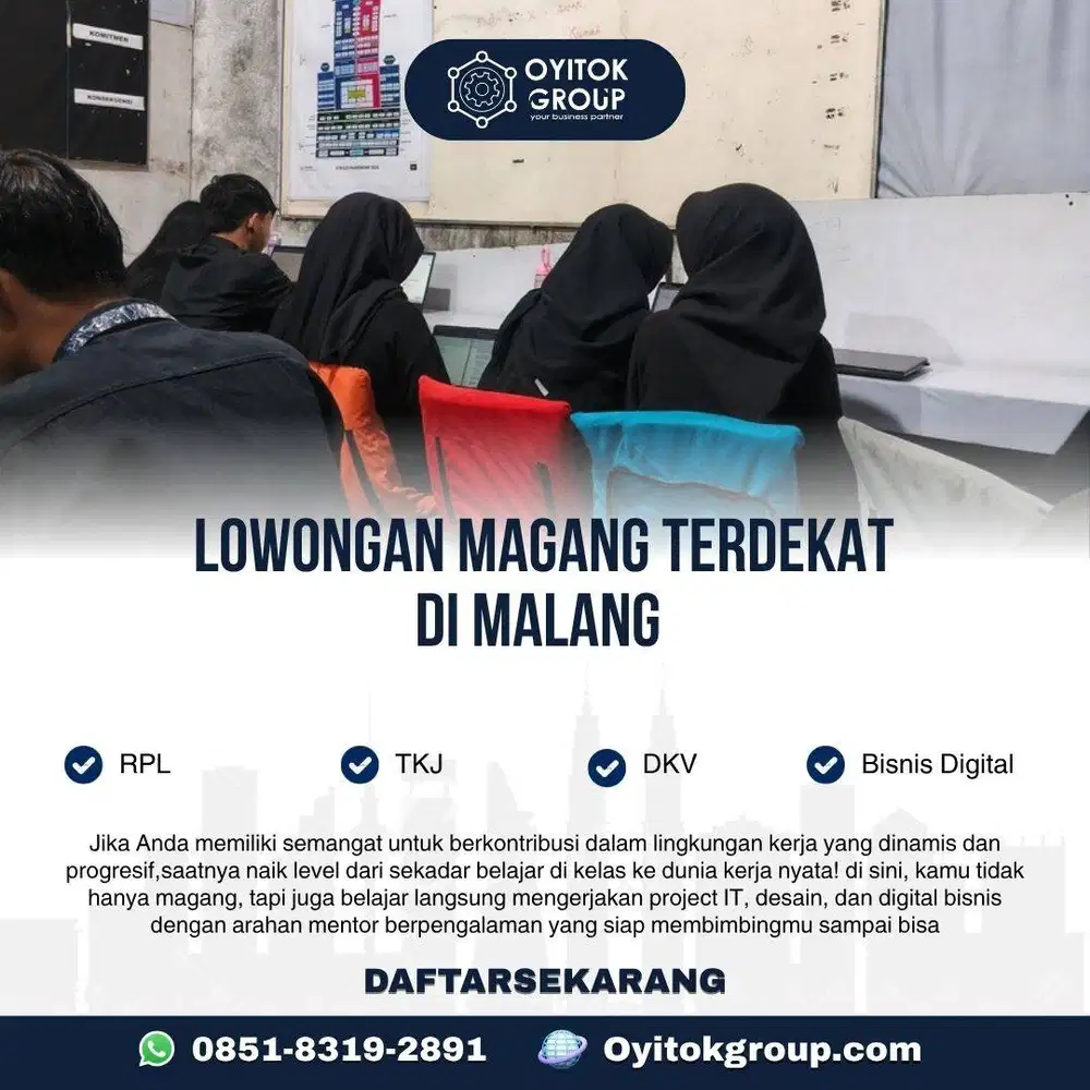 LOWONGAN MAGANG TERDEKAT DI MALANG