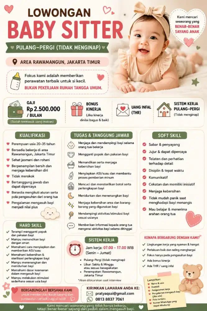 Penjaga bayi newborn