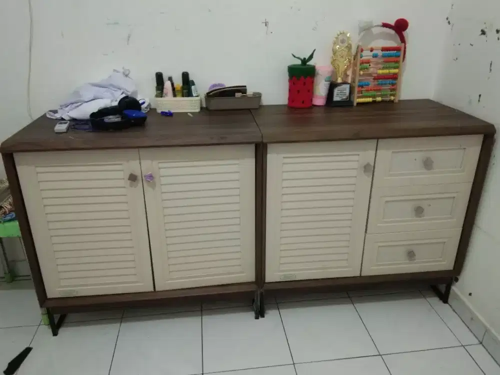 Kitchen set/lemari dan rak piring