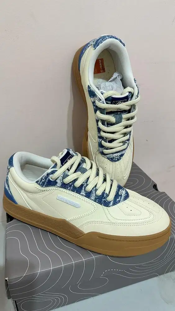 Sepatu ANTA KAI Tribe Ivory Blue Limited Edition