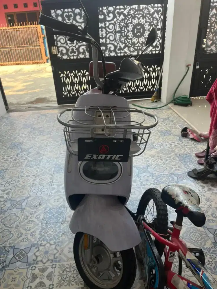 Sepeda listrik tidak pernah dipakai