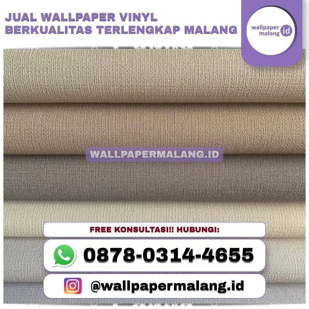 JUAL WALLPAPER VINYL BERKUALITAS TERLENGKAP MALANG