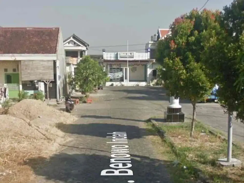 4 jt-an/mtr Kavling Pondok Benowo Indah di jalan kembar