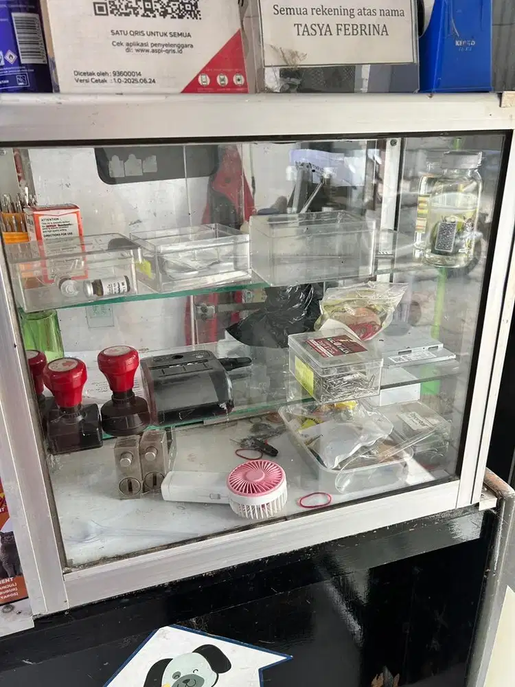 Jual Etalase Kaca 3 susun