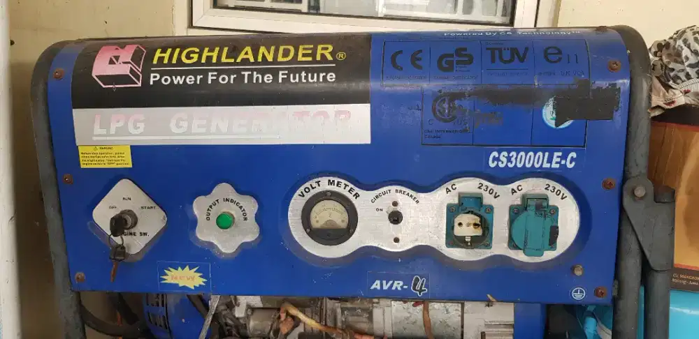 Genset LPG Highlander 3000W