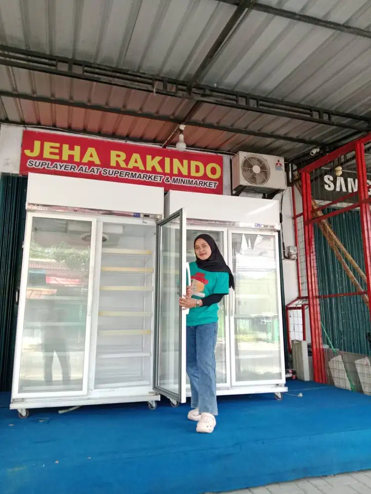 showcase 2 pintu bekas murah merk fietser 1000L