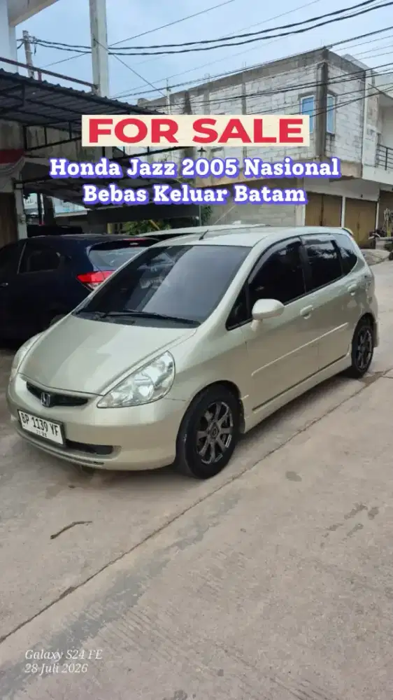 Dijual Honda Jazz GD3 2005 Matic Bebas Keluar Batam