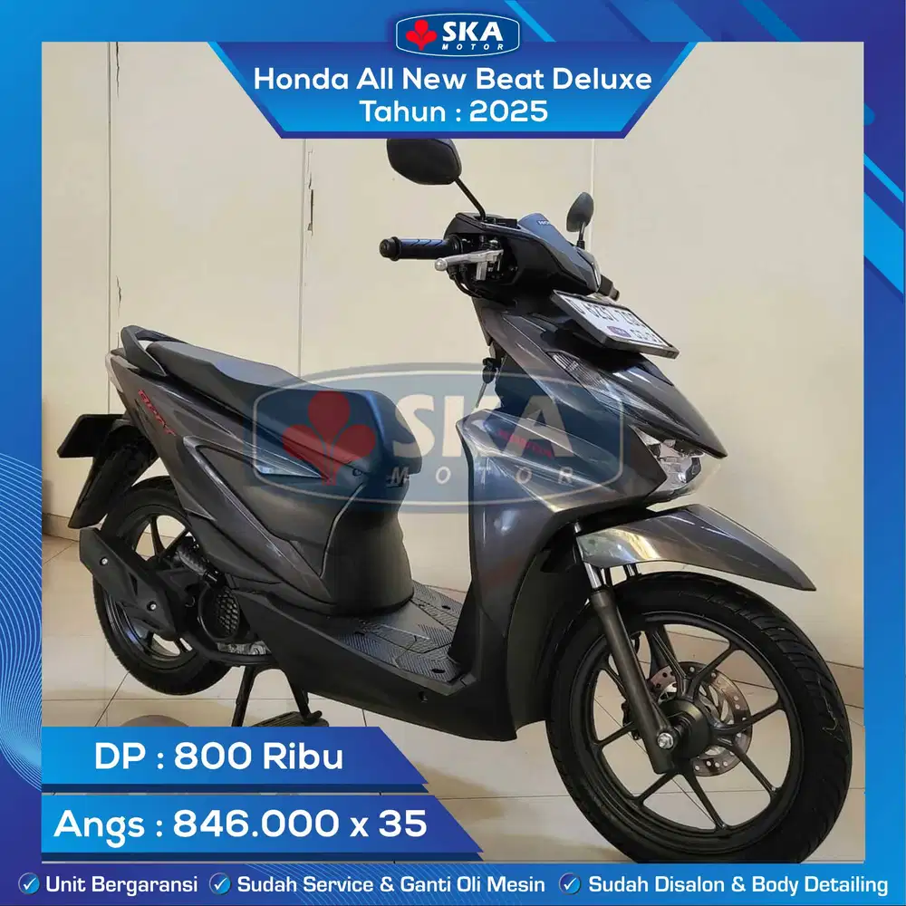 Honda All New Beat Deluxe Tahun 2025