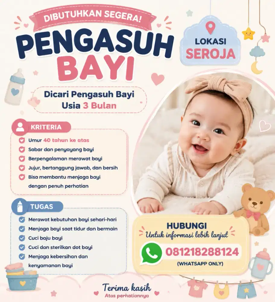 Lowongan pengasuh bayi