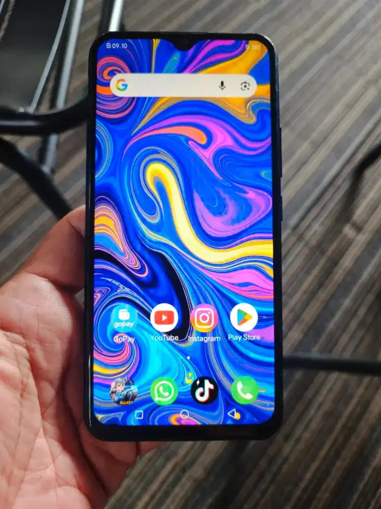 Vivo y12 4g aqua blue
