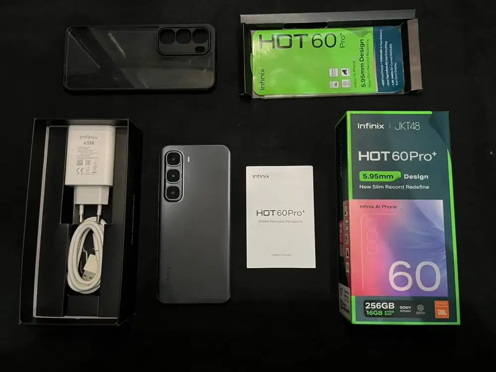 INFINIX HOT 60 PRO PLUS 8/256 98% MULUS GARANSI ON PANJANG