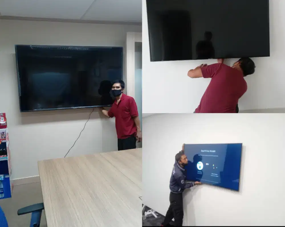 Braket +pasang atau jasa pasang terima rapih breket bracket led tv