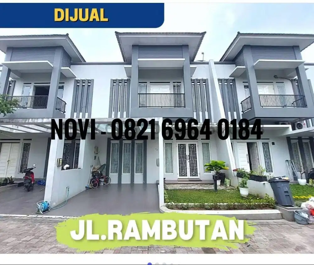 RUMAH 2 LANTAI MURAH DI PUSAT KOTA PEKANBARU