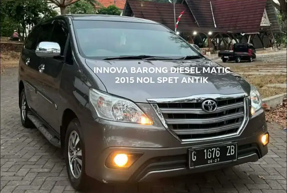 NEW INNOVA 2,5 G BARONG DIESEL MATIC 2015 ANTIK