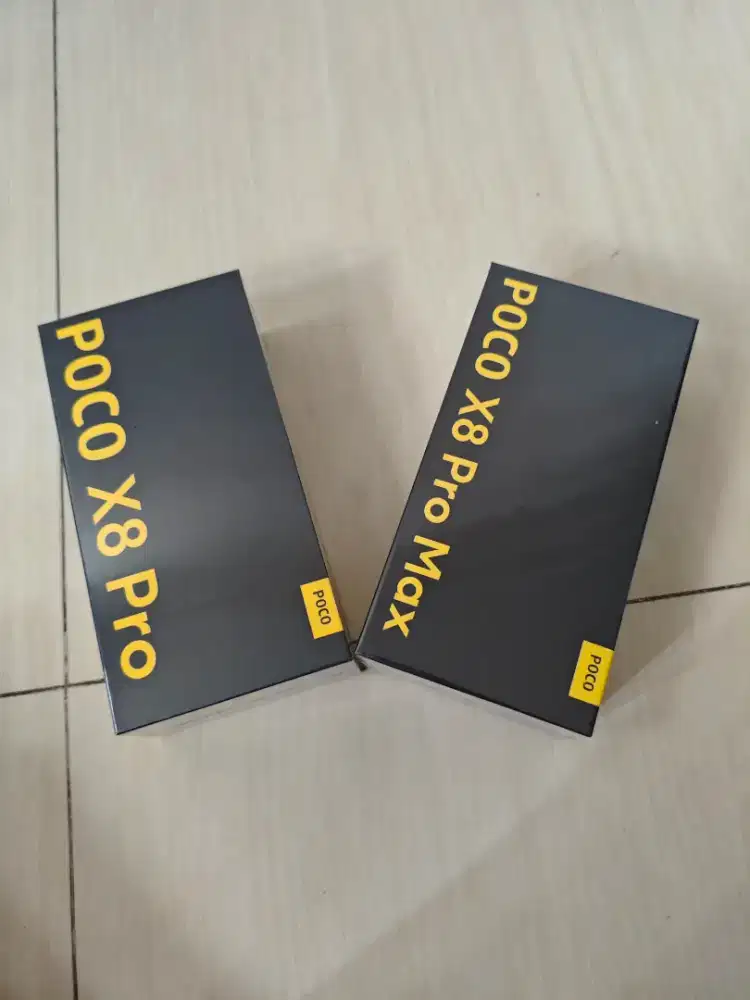 X8 Pro & Pro max 12/512GB BNIB SEGEL