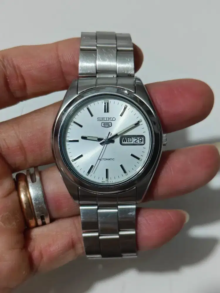 Seiko 5 SNX111 7S26A original bekas bagus normal semua siap pakai