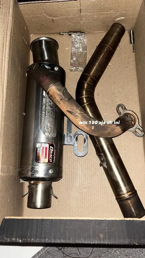 KNALPOT AEROX NEW TYPE SALEMBA MERK DRACO