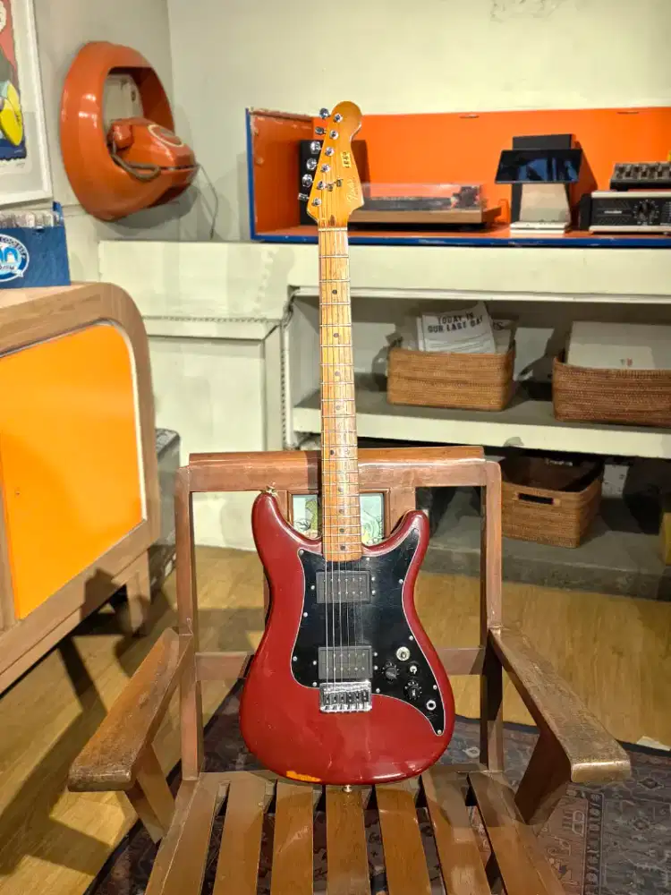 Fender Lead III made in USA morroco red CBS Era 80-83