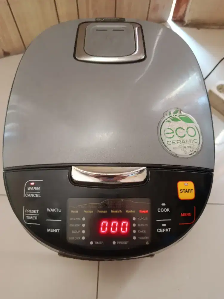 Rice Cooker YONG MA Eco Ceramic Bekas Murah Kondisi Normal