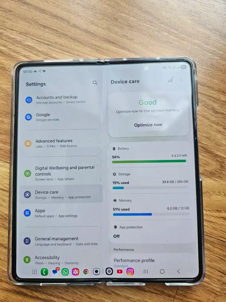 SAMSUNG FOLD 4 RAM 12/256