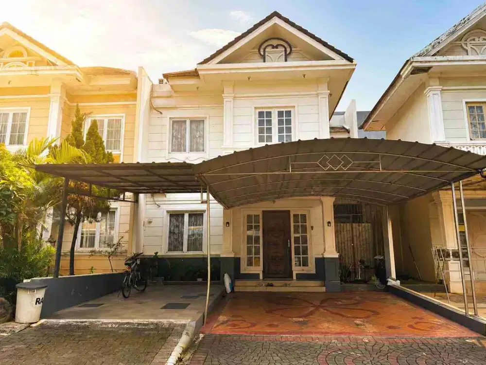DIJUAL CEPAT RUMAH SIAP HUNI SEMI FURNISH CLUSTER KOTA WISATA