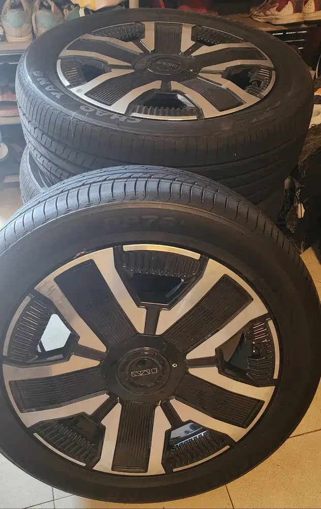 Velg lengkap dng ban, bekas chery J6 IWD.